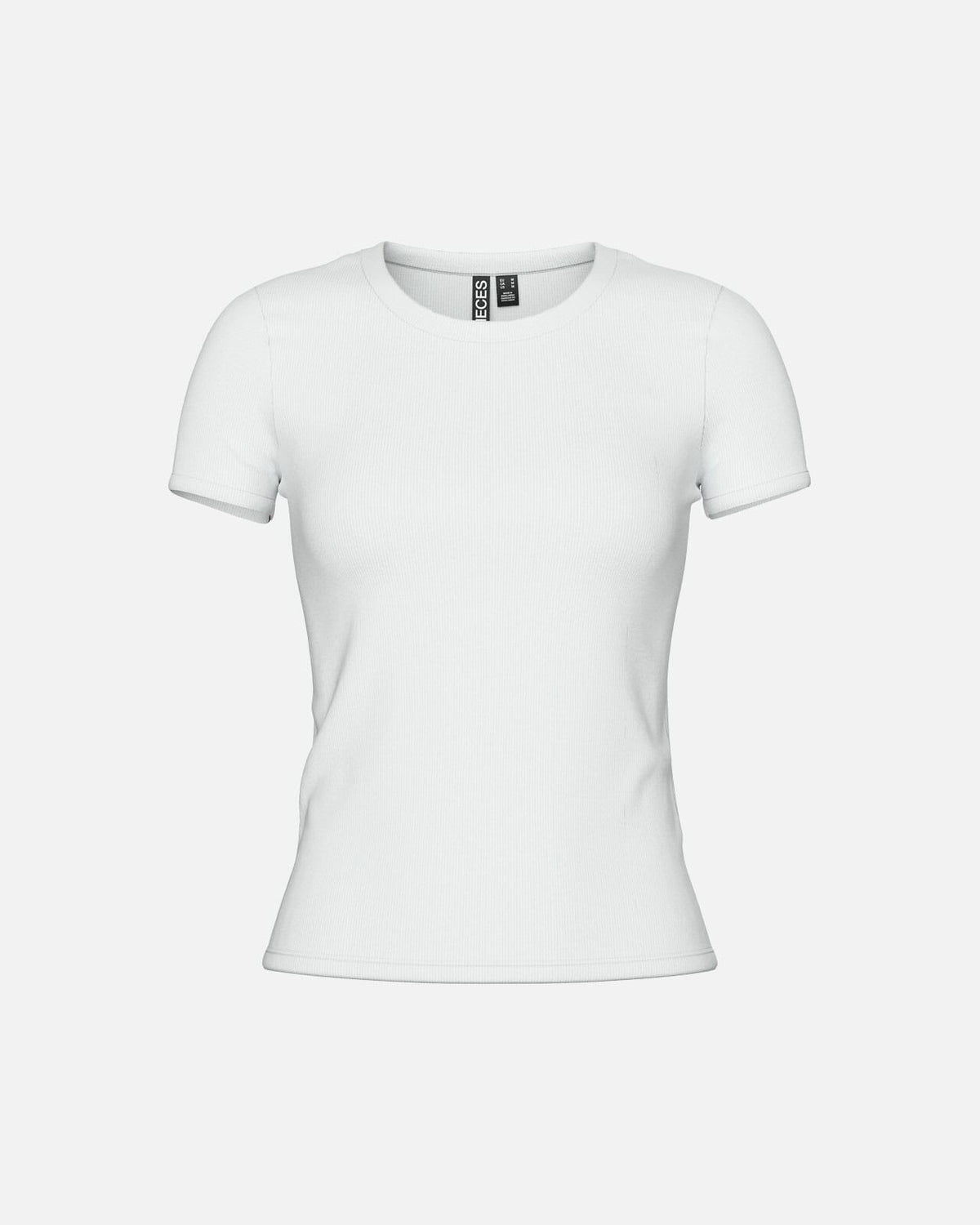 PIECES T-skjorte May SS - White