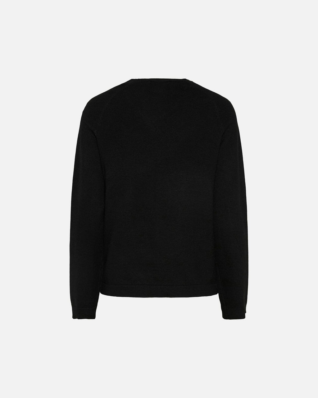 PIECES Genser Bree LS O-neck Knit - Black