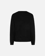 PIECES Genser Bree LS O-neck Knit - Black