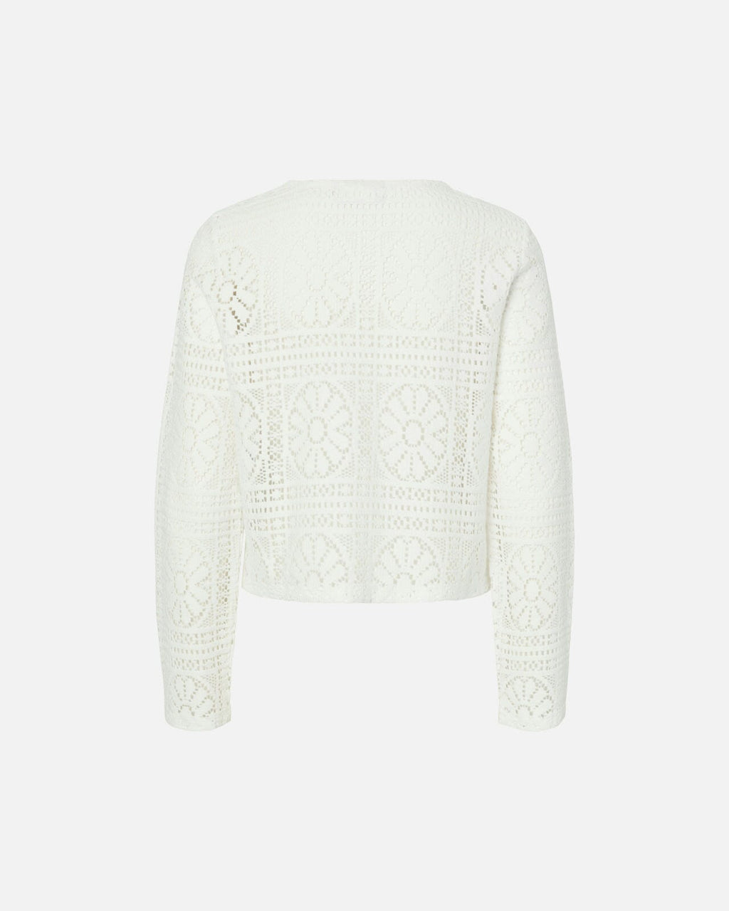 PIECES Heklet Cardigan Bonnie LS - Cloud Dancer