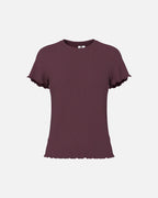 PIECES T-skjorte Nicca SS O-neck - Winetasting