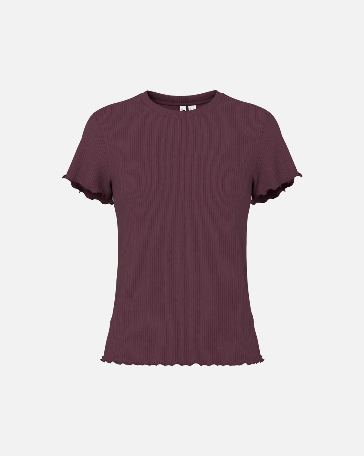 PIECES T-skjorte Nicca SS O-neck - Winetasting