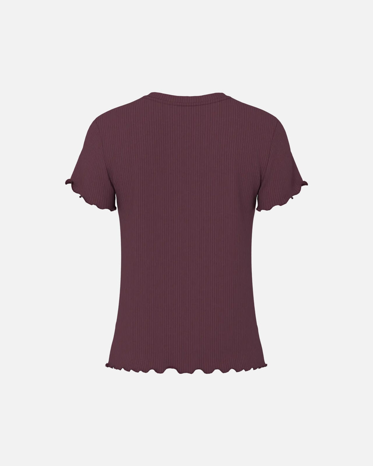PIECES T-skjorte Nicca SS O-neck - Winetasting