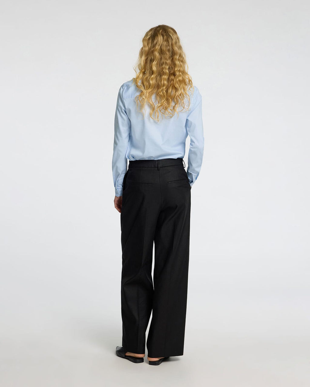 SELECTED FEMME Skjorte Romie LS Fitted - Light Blue