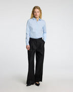SELECTED FEMME Skjorte Romie LS Fitted - Light Blue