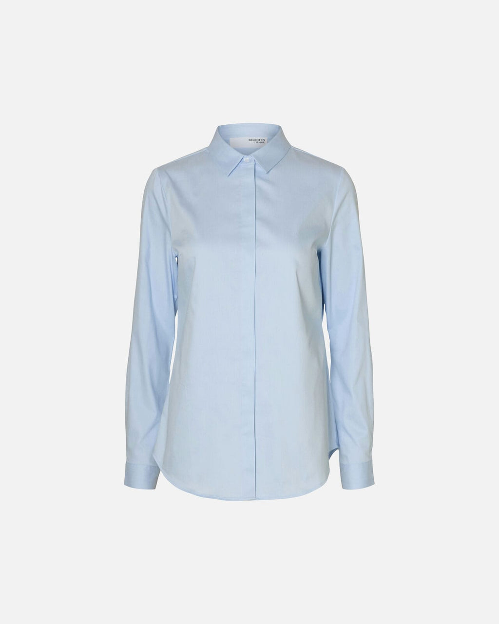 SELECTED FEMME Skjorte Romie LS Fitted - Light Blue