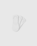 SELECTED FEMME Sokker Wanda 3-pack Sneaker Sock - White