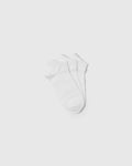 SELECTED FEMME Ankelsokker Ada 3-pack Sport Sock - White