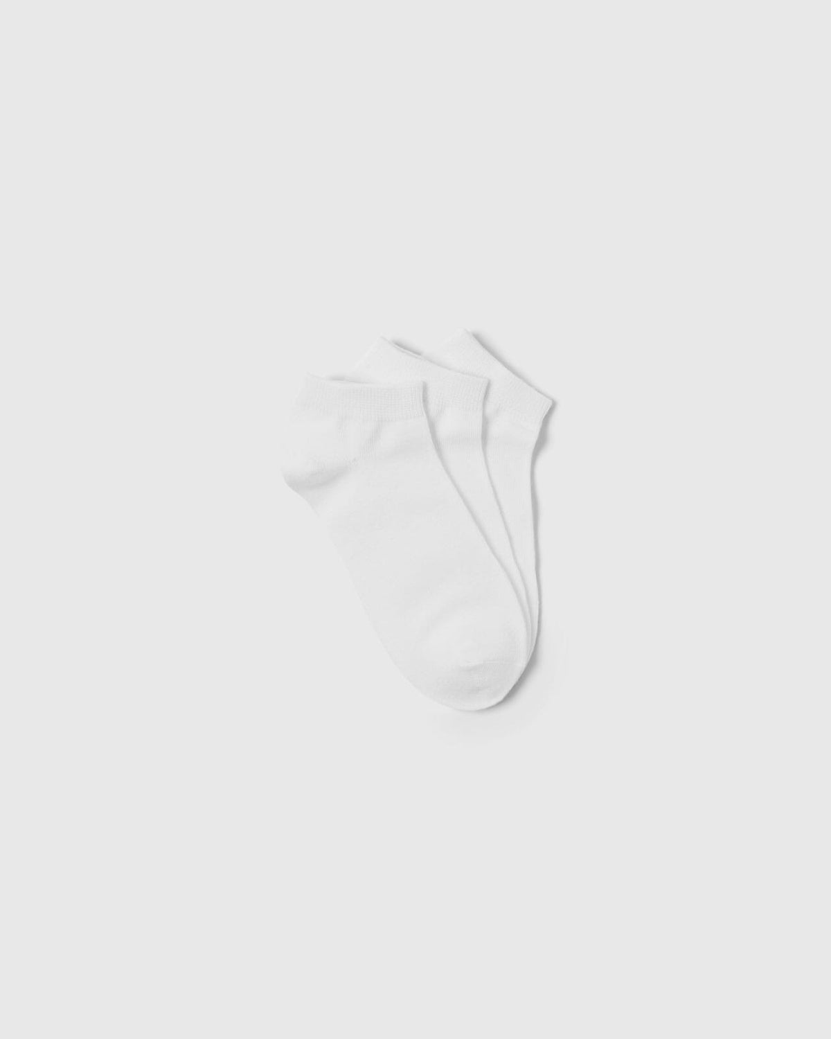 SELECTED FEMME Ankelsokker Ada 3-pack Sport Sock - White