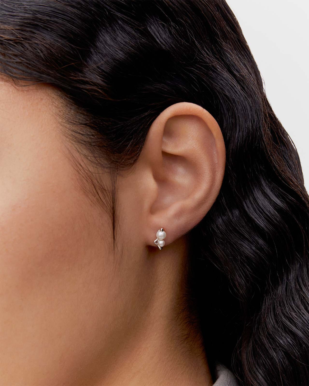 Maria Black Øredobber Shibuya Ni Studs  - Silver