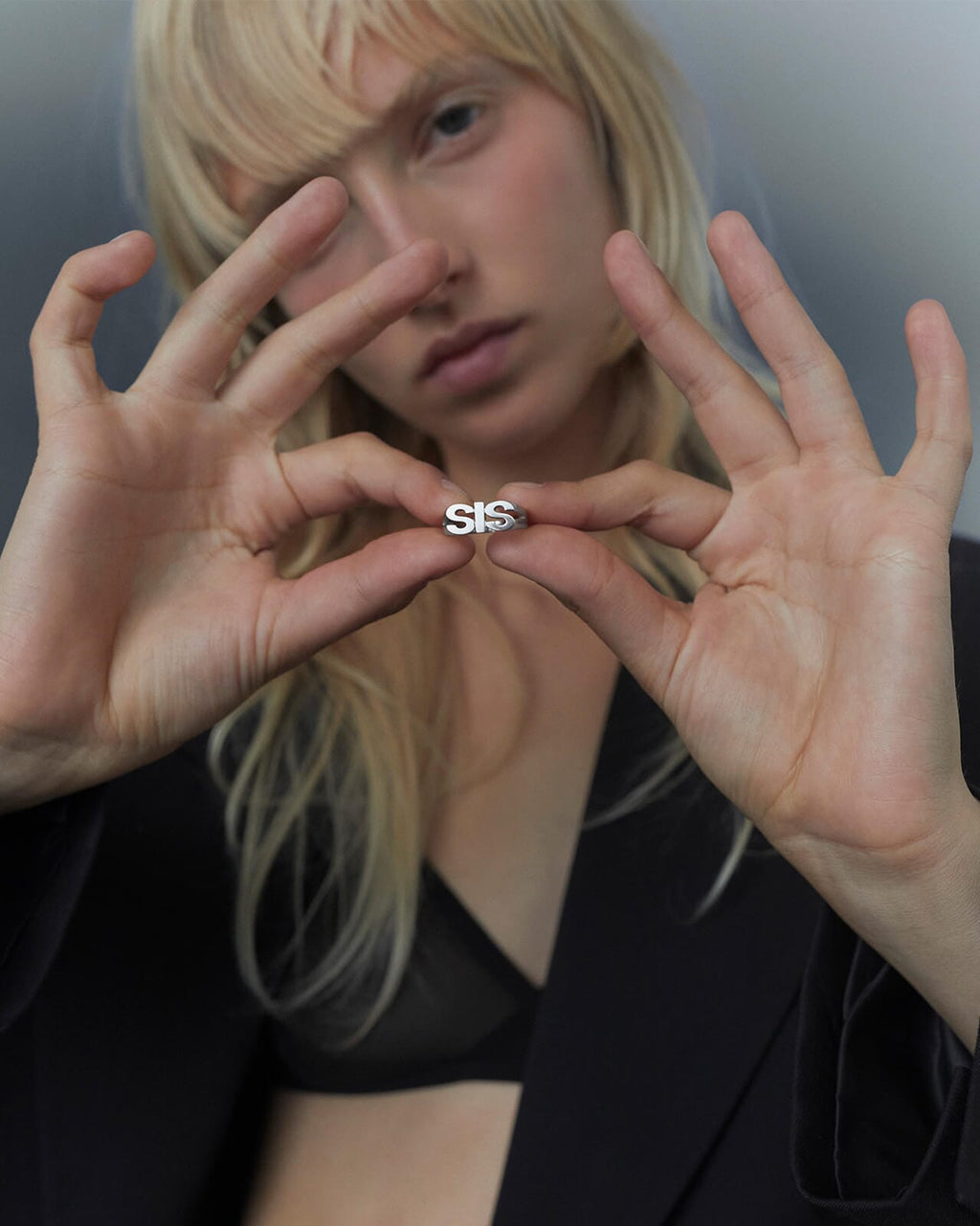 Maria Black Ring Sis - Silver HP