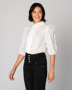 FLOYD Skjorte Sara Uni - White
