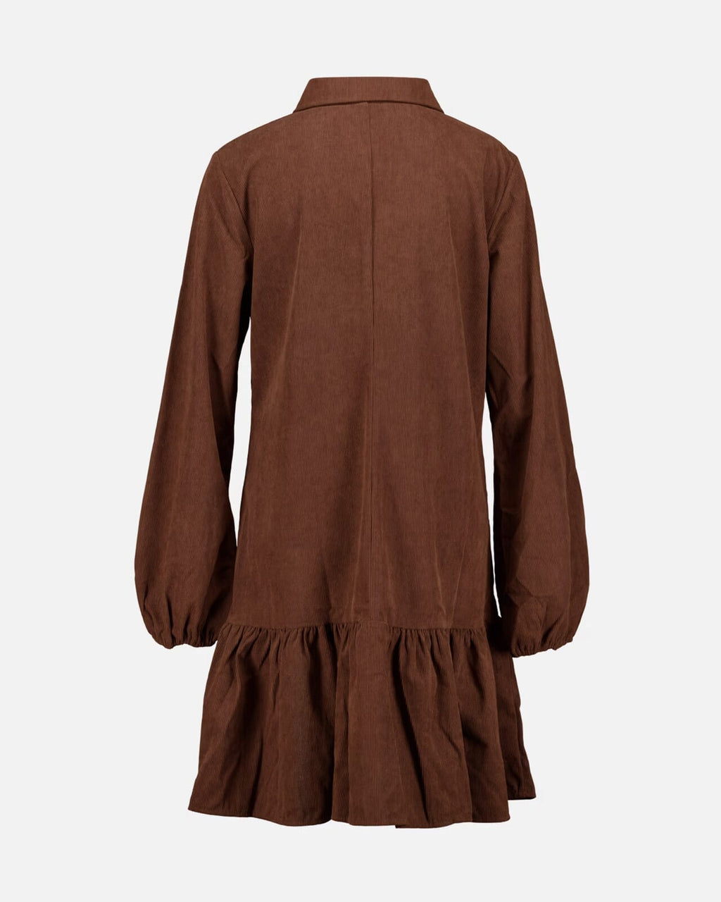FLOYD Skjortekjole Agnete Cord - Dark Caramel