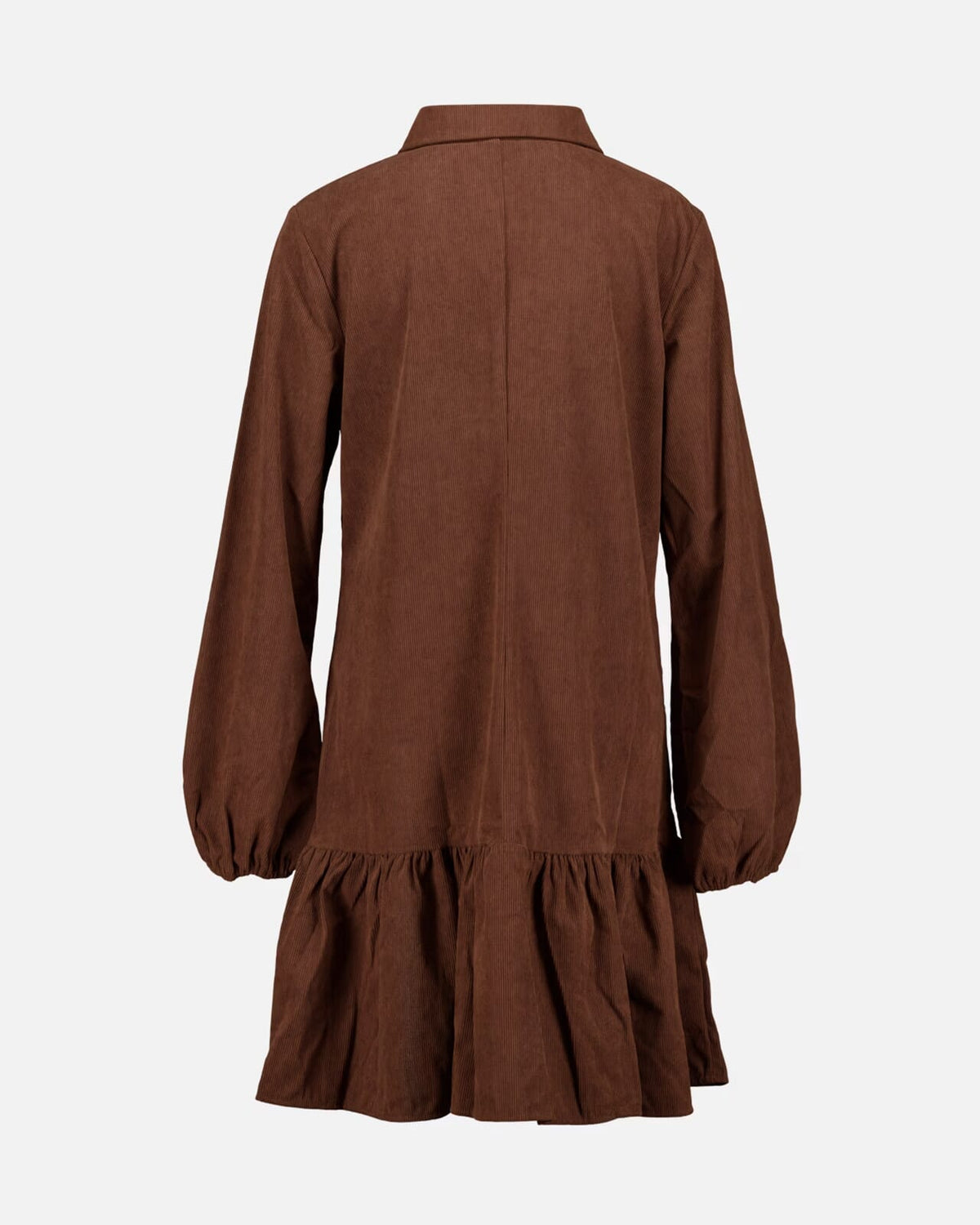 FLOYD Skjortekjole Agnete Cord - Dark Caramel