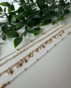 PIECES Armbånd Emsa 4-pack Bracelets D2D - Gold Colour