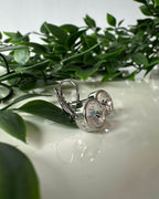 DYRBERG/KERN Øreringer Louise - Silver/ Crystal