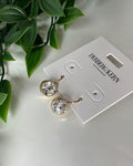 DYRBERG/KERN Øreringer Louise - Gold/ Crystal