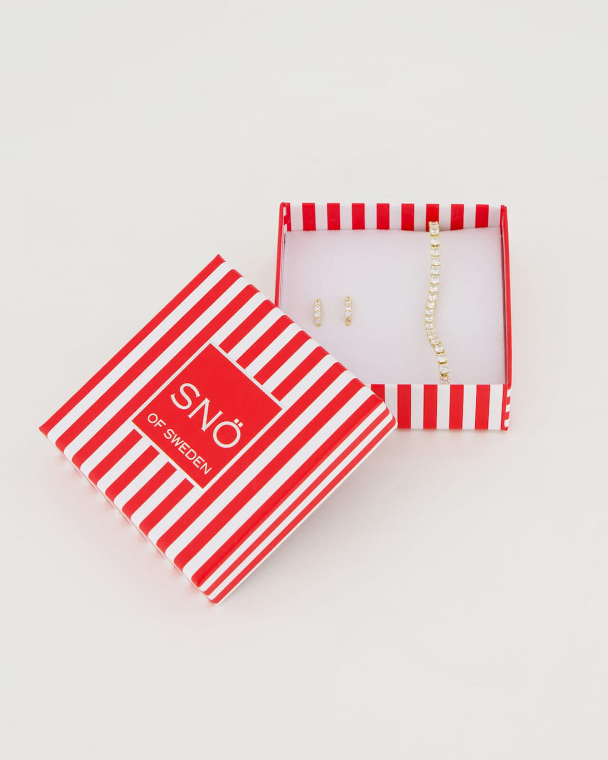 Snö of Sweden Smykkesett Carol Set 2 - Gold/ Clear