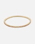 Snö of Sweden Armbånd Trinity Elastic - Gold/ Champagne