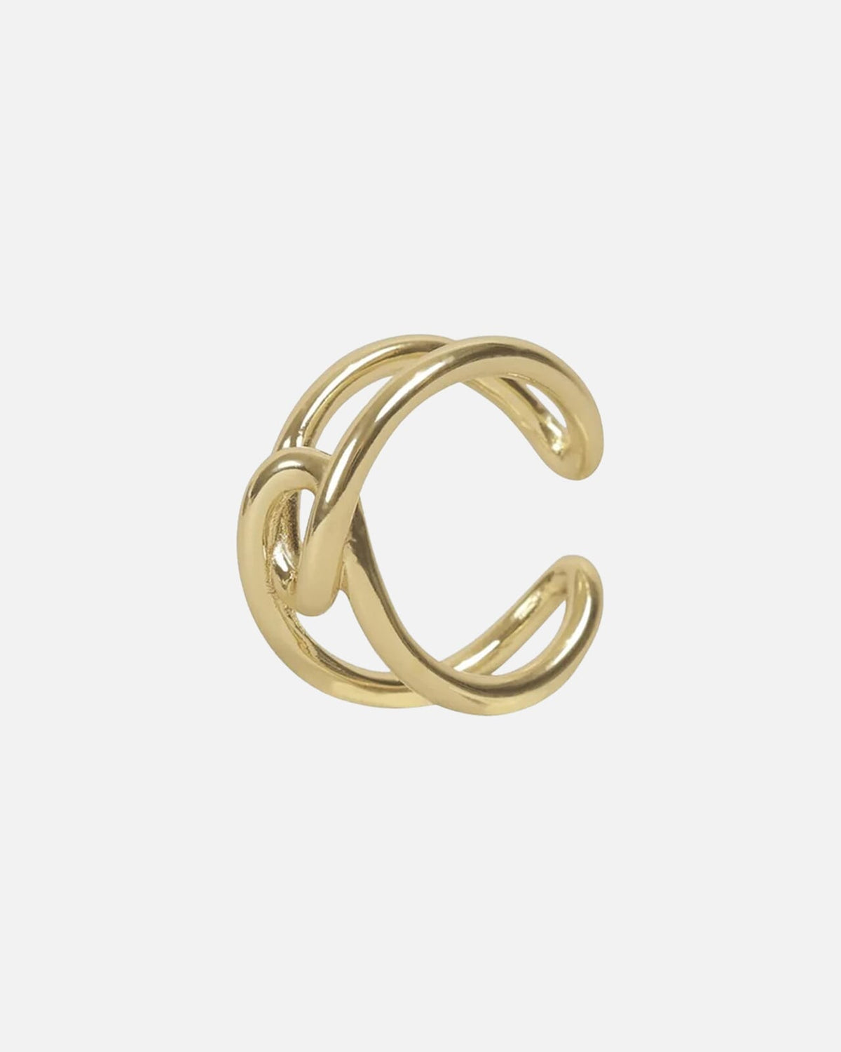 Snö of Sweden Ring Everly Big - Gold