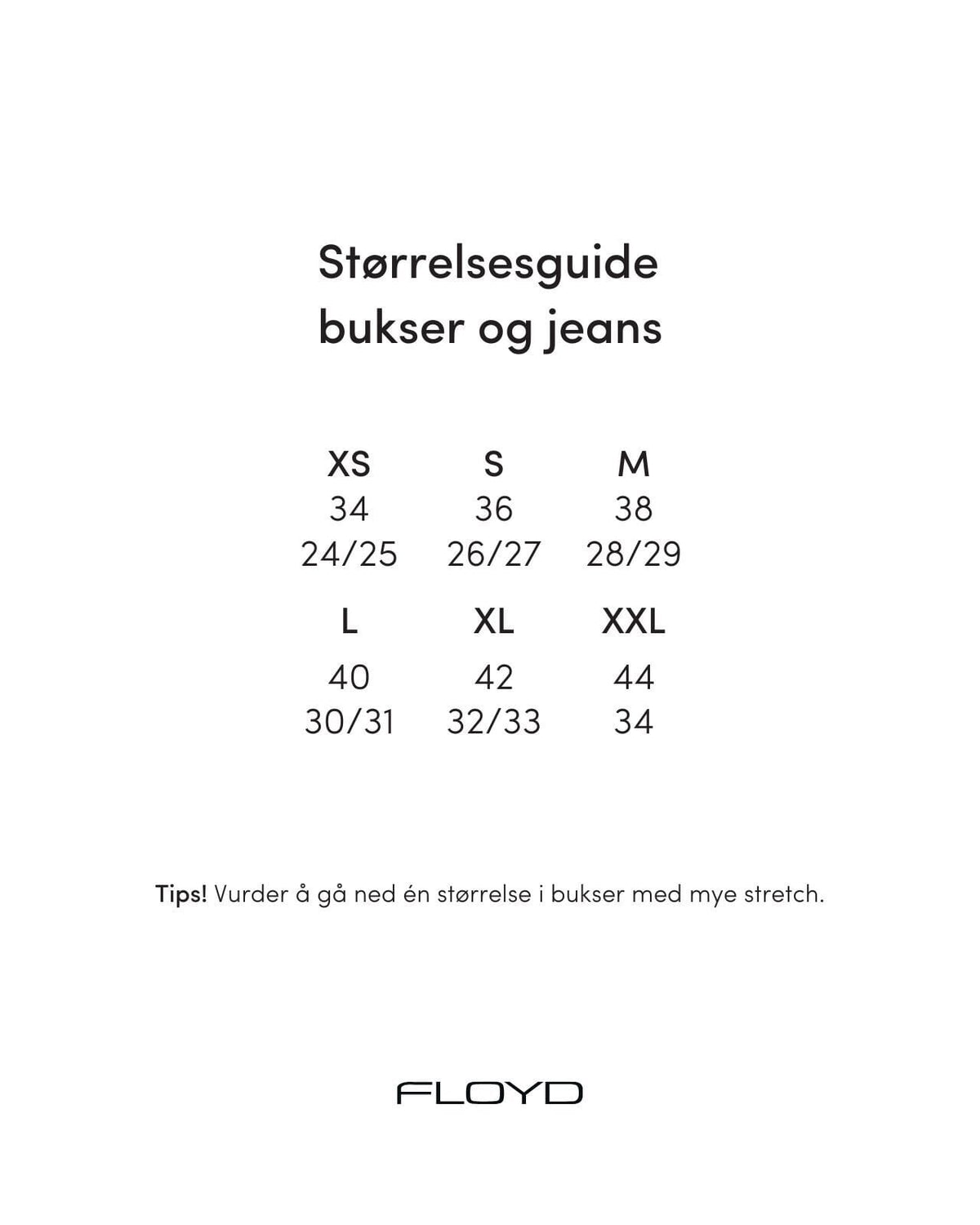 FLOYD Bukse Kim 4306 - Black