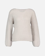 FLOYD Strikkegenser Lovine Ullmiks - Offwhite