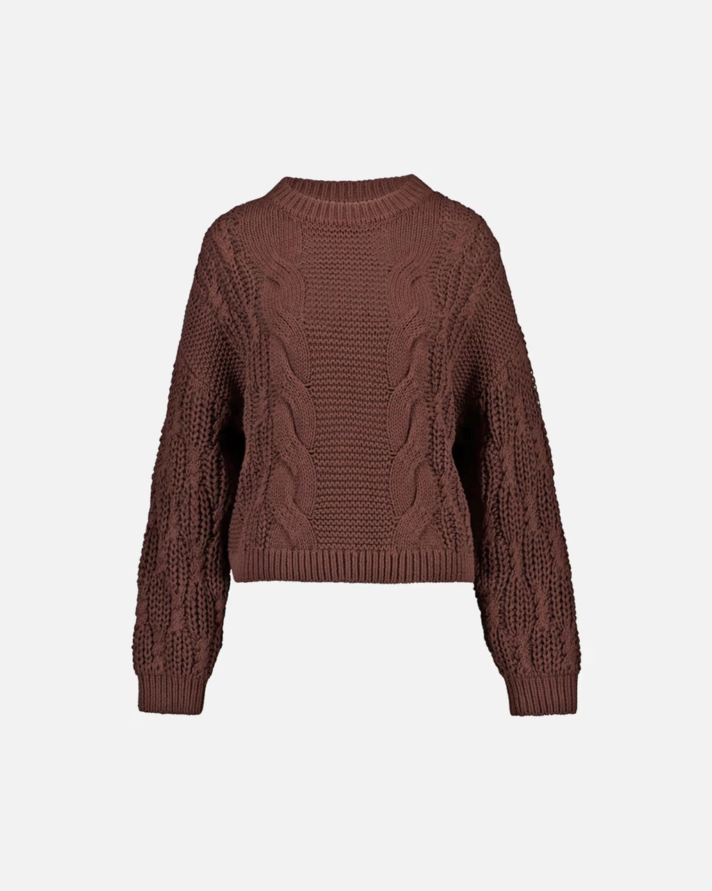 FLOYD Strikkegenser Priscilla - Dark Brown