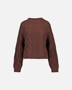 FLOYD Strikkegenser Priscilla - Dark Brown