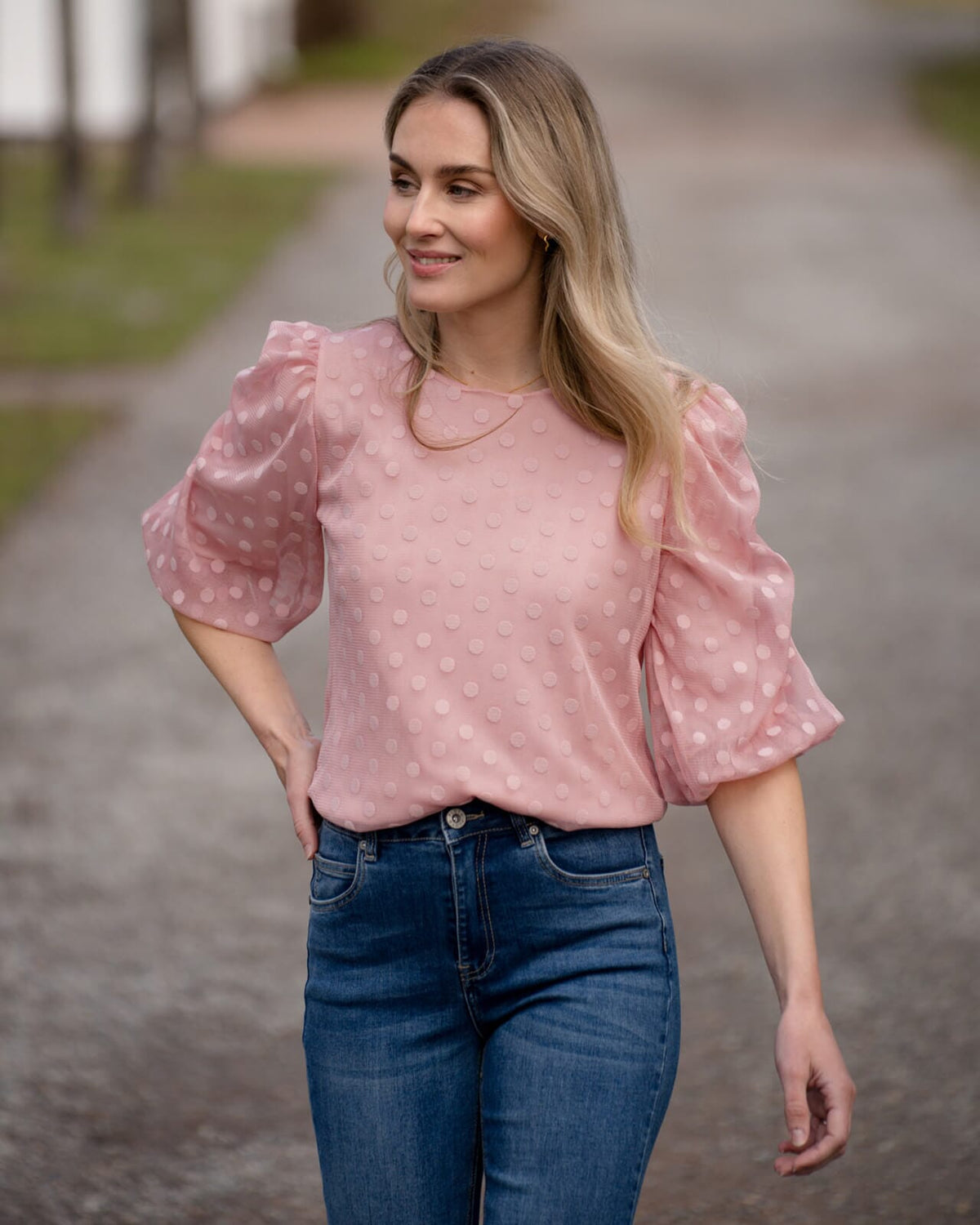 FLOYD Topp Mindy Crolo - Rose Petal
