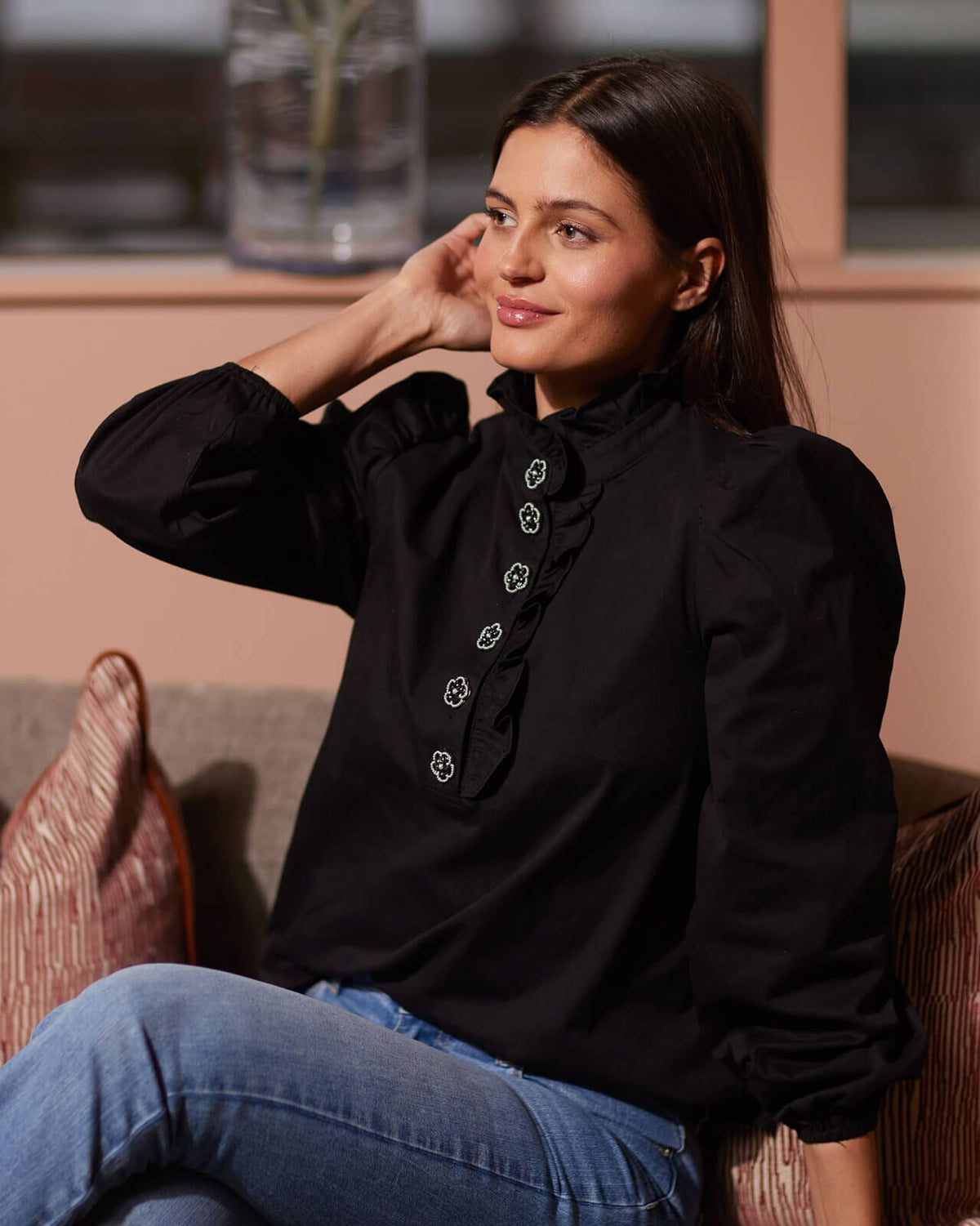 FLOYD Bluse Vanda - Black