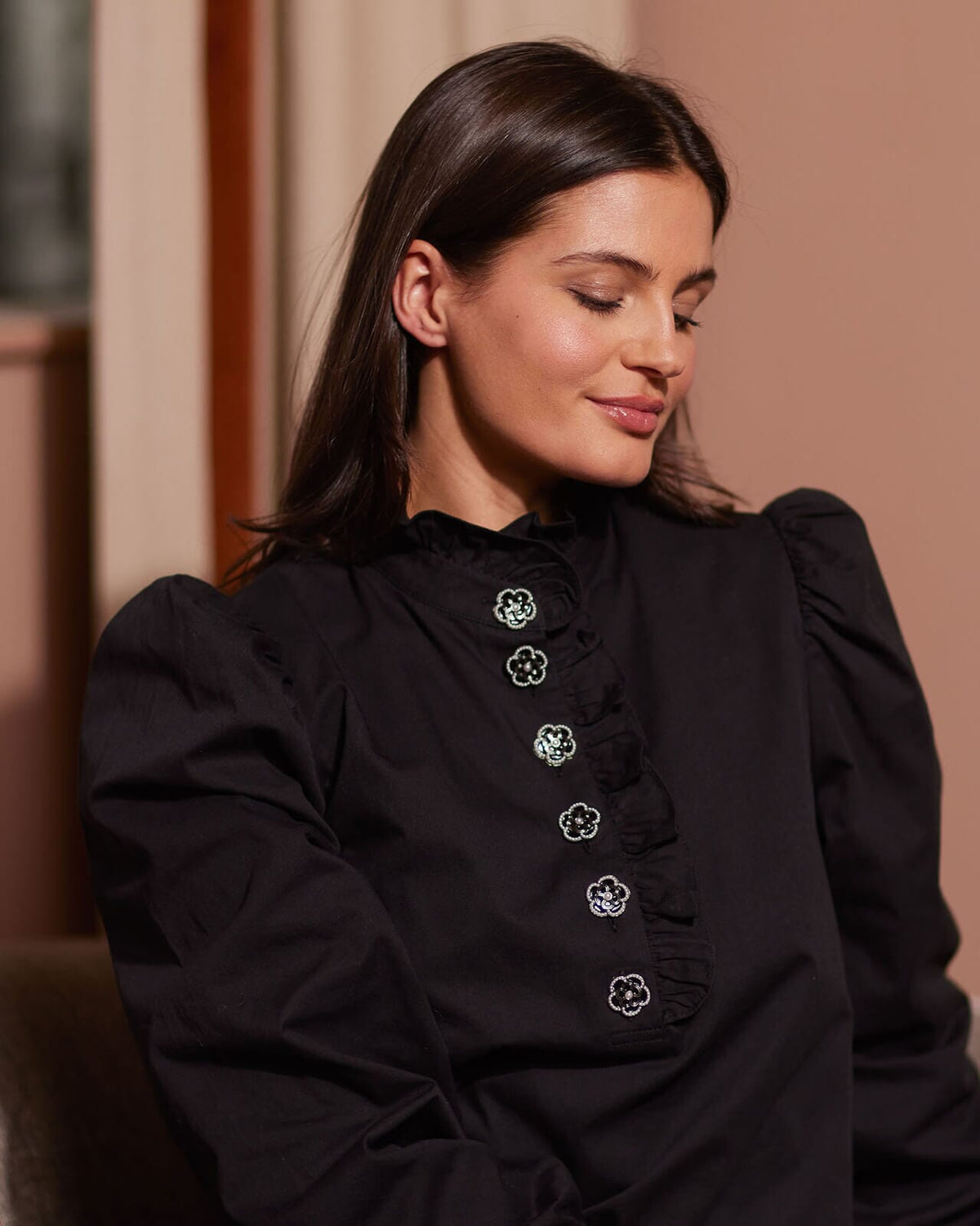 FLOYD Bluse Vanda - Black
