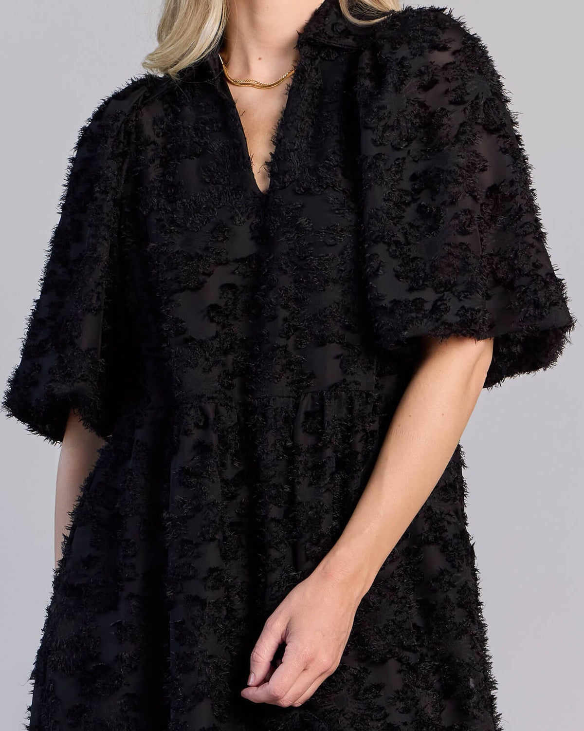 FLOYD Kjole Larina Floss - Black