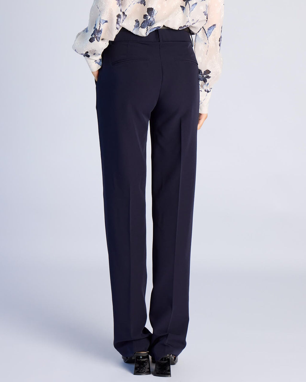 FLOYD Dressbukse Alana Straight YW24 - Navy