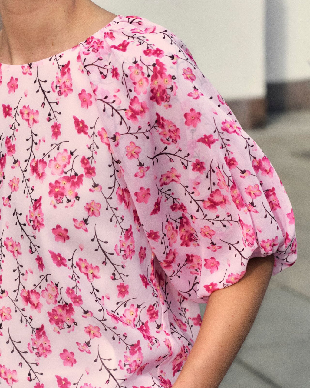 FLOYD Topp Lanisa Flower - Pink
