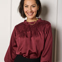 Satengbluse Clair