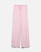 VERO MODA Bukse Esther AOP HW Loose - Pink-A-Boo/ Ditte Flower