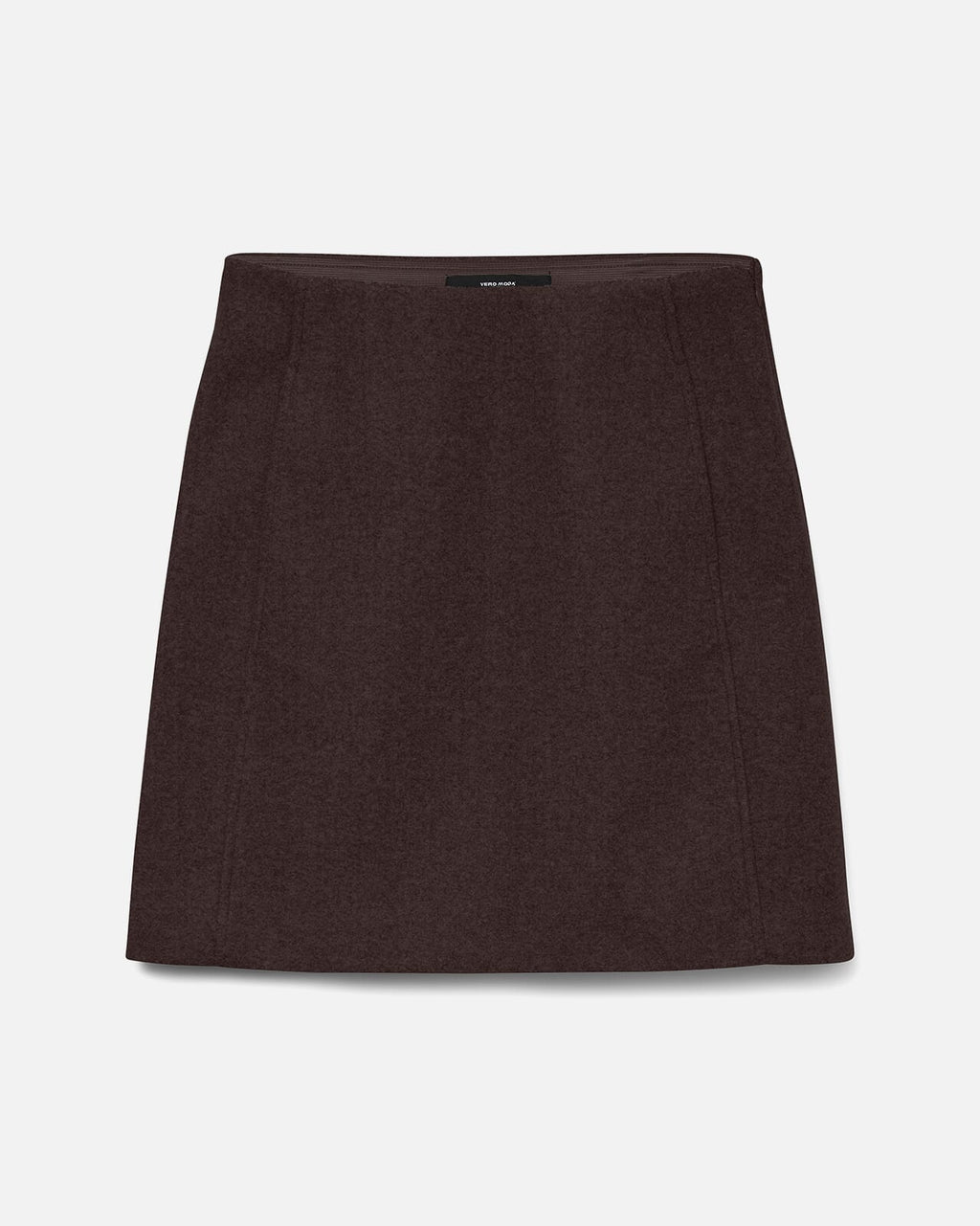VERO MODA Skjørt Fortune Allison HW Short Skirt GA - Chocolate Torte/ Melange