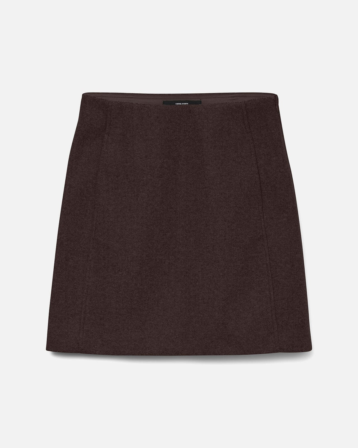 VERO MODA Skjørt Fortune Allison HW Short Skirt GA - Chocolate Torte/ Melange