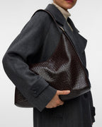 VERO MODA Veske Bellis Coated Shoulder Handbag - Chocolate Torte/ Gold