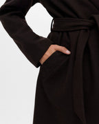 VERO MODA Kåpe Fortuneaya Long Coat - Chocolate Torte
