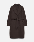 VERO MODA Kåpe Fortuneaya Long Coat - Chocolate Torte
