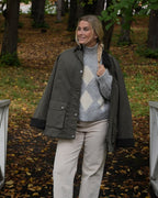 VERO MODA Jakke Wales - Grape Leaf/ Chocolate Torte Collar