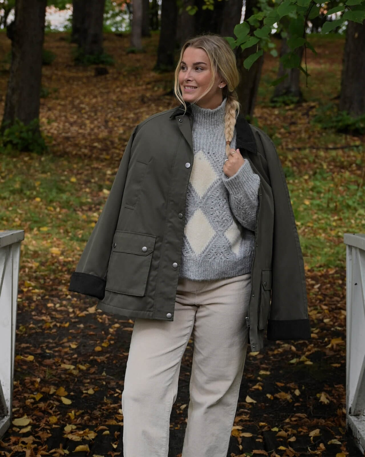VERO MODA Jakke Wales - Grape Leaf/ Chocolate Torte Collar
