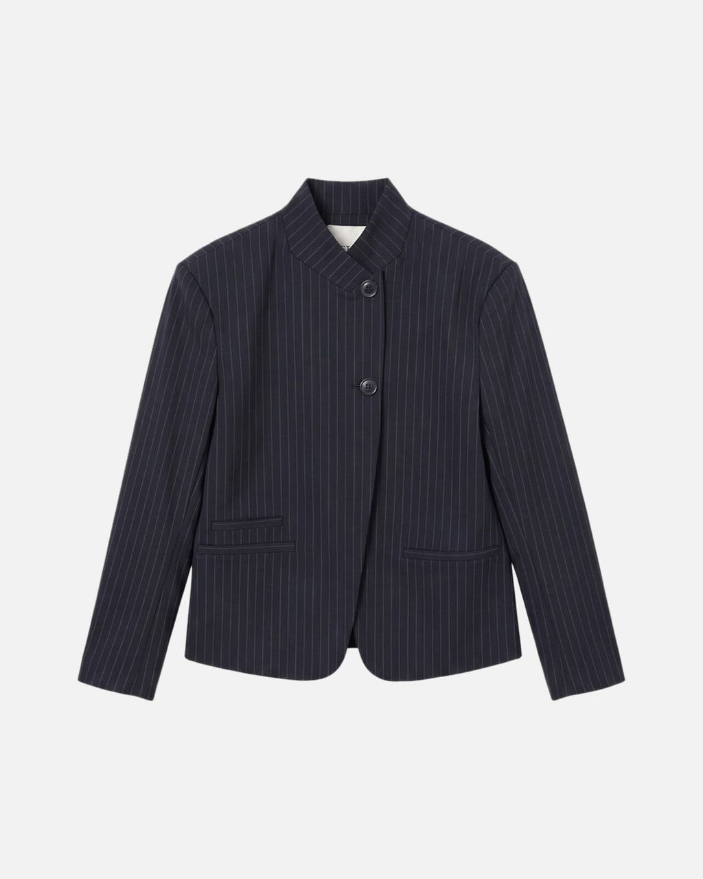 VERO MODA Blazer Alina LS Highneck - Navy Blazer/ White Pinstripe