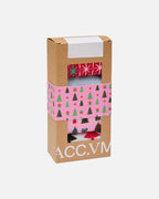VERO MODA Sokker Elf Giftbox 4 pk Xmas - Chinese Red BOX 7