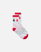 VERO MODA Sokker Elf Giftbox 4 pk Xmas - Chinese Red BOX 7