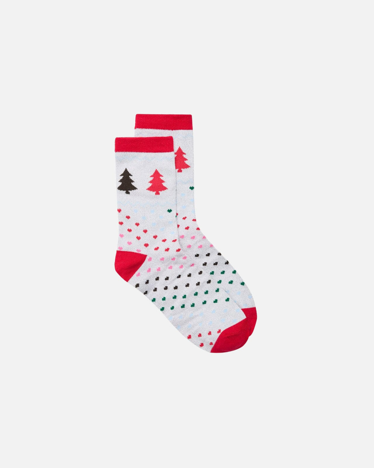 VERO MODA Sokker Elf Giftbox 4 pk Xmas - Chinese Red BOX 7