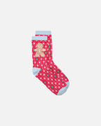 VERO MODA Sokker Elf Giftbox 4 pk Xmas - Chinese Red BOX 7