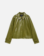 VERO MODA Skinnjakke Dash Short Coated - Sphagnum