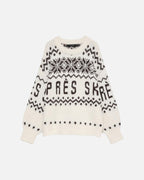 VERO MODA Strikkegenser Moritz LS O-neck - Birch/ Chocolate Torte